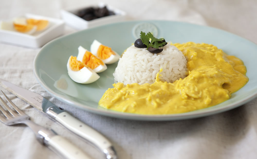 Aji de gallina plato viaje cultural