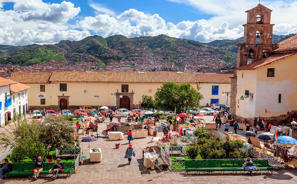 Barrio san blas ciudad turistica cusco