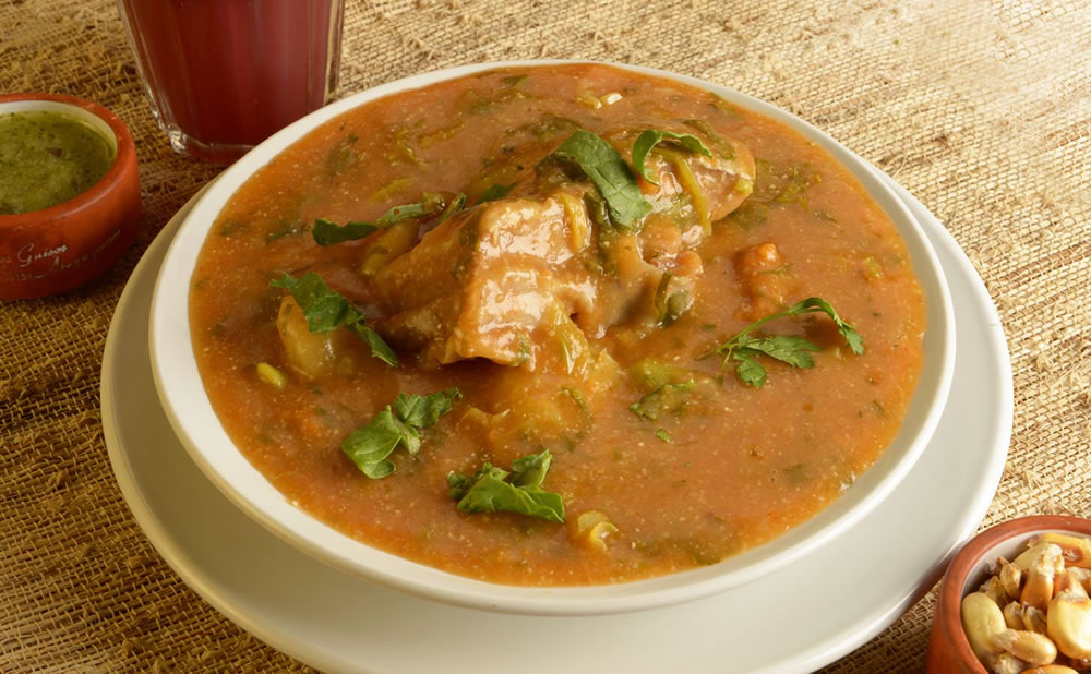 Historia sopa de chochoca con cecina platillo tipico viaje cultural