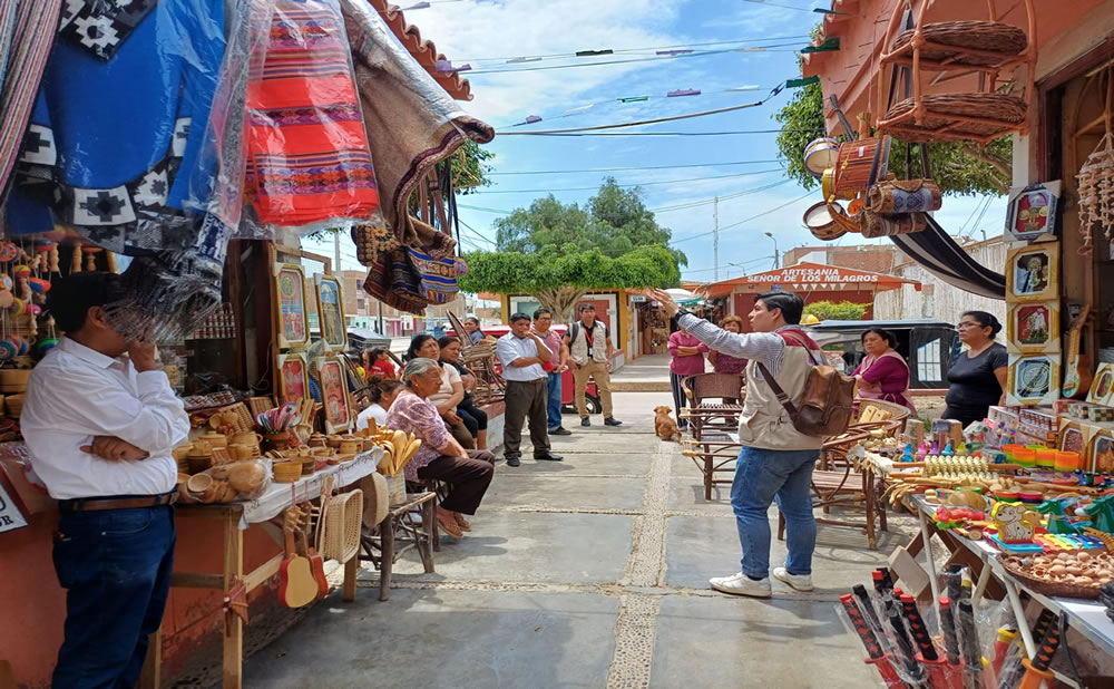 Llegada a lambayeque artesania monsefu