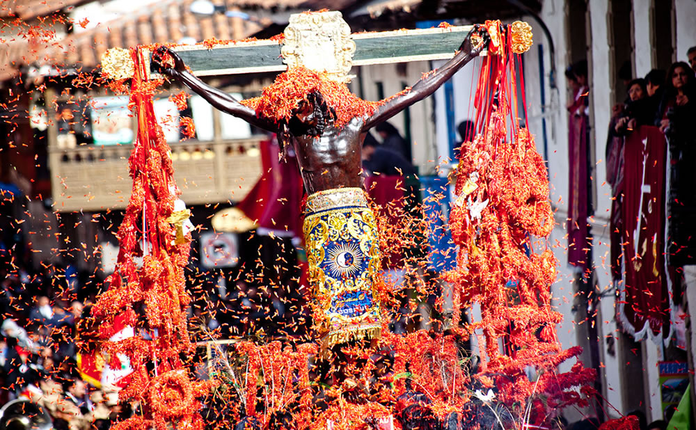 Señor de los temblores fiesta cultural cusco