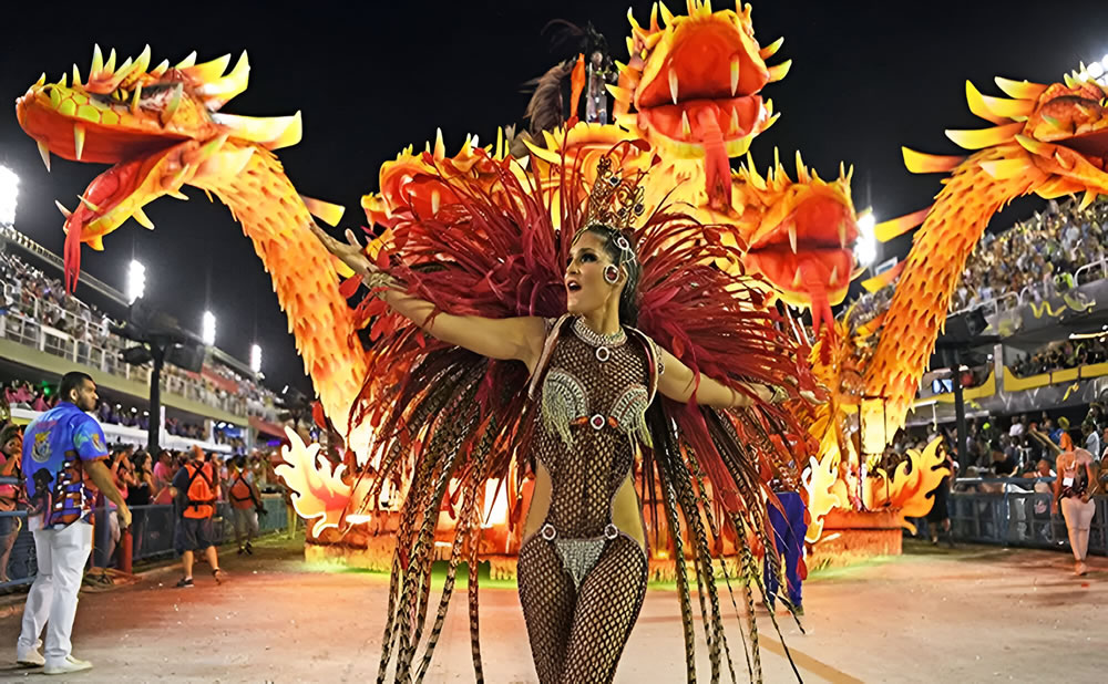 Carnaval de rio de janeiro viaje cultural turistico brasil