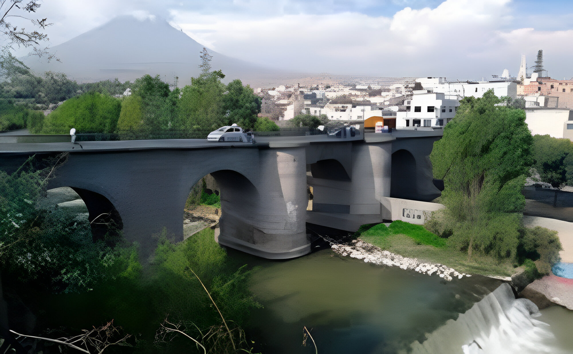 Tours culturales a medida de arequipa puente bolognesi