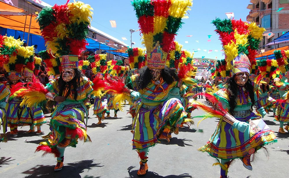 Carnaval de oruro vuelos a bolivia